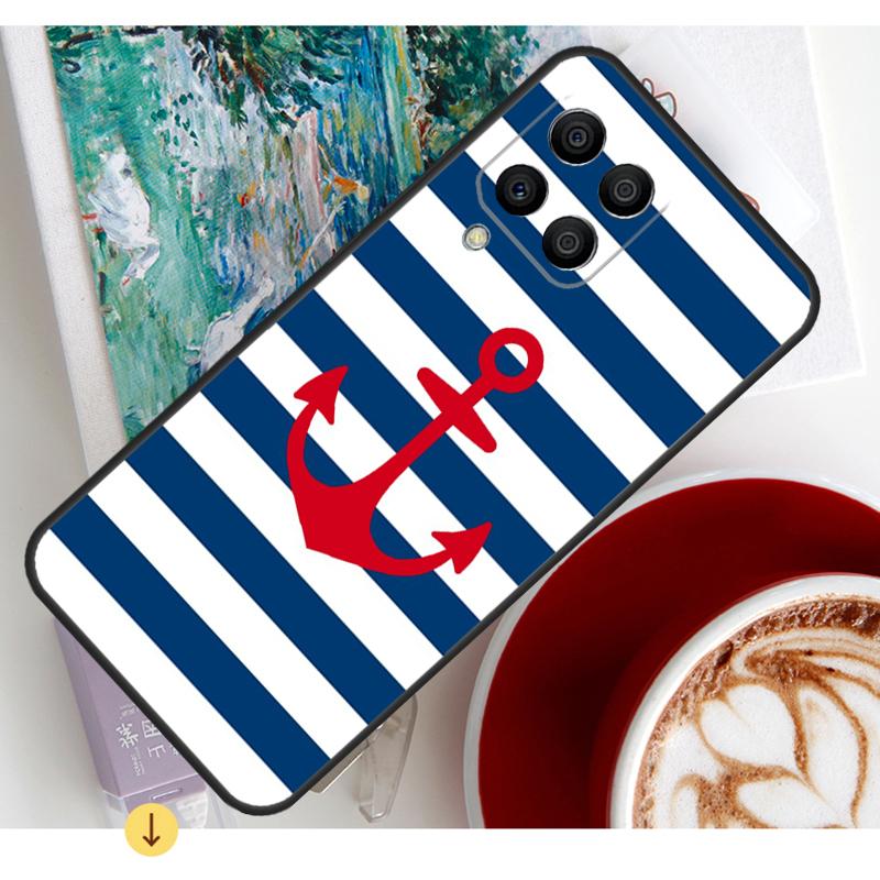Anchor Boat Case For Samsung Galaxy M11 M14 M34 M54 M31 M13 M53 M51 M12 M32 M52 M16 M36 M56 M15 M35 M55