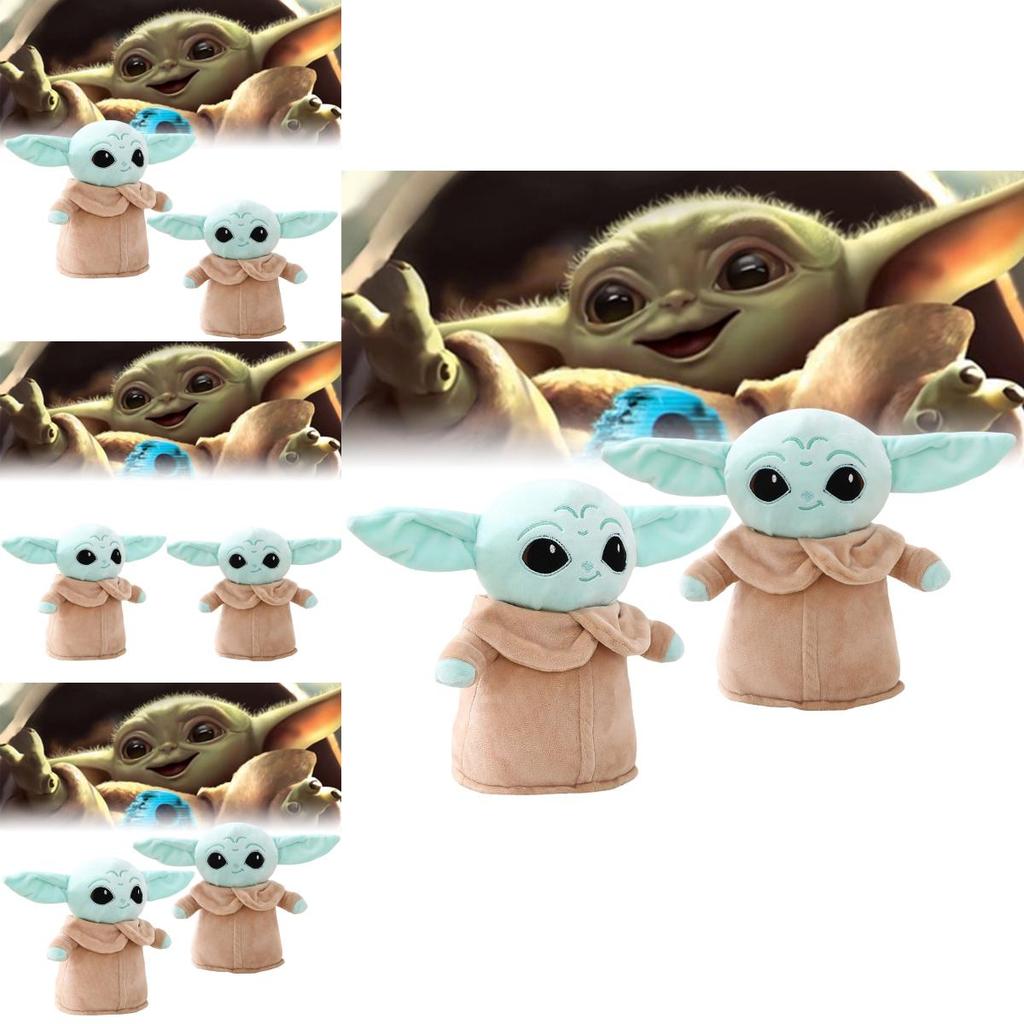 Baby Yoda Plush Toy Soft And Crystal Velvety Dragon Animal Figure 18cm 48cm Ideal For Ages 7-14