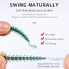 BEARKING Fishing Lure 50mm 0.54g 30pcs / Bag Bugsy Soft Baits Fishing Wobbler Bass Bait Artificial Fishing Soft Lure Tacke