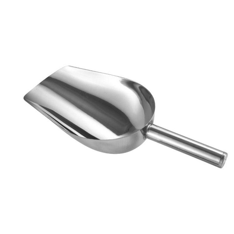 Thickened Stainless Steel Ice Shovel, Flour Shovel, Multi-purpose Shovel, Household Food Shovel, Milk Tea Shop Ice Cube Shovel