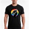 Lgbtq Pride Dragon Anthro Scalie Rainbow Logo Tshirt Summer Casual Cotton Tee Oversized Streetwear Tops Unisex Unisex Unisex