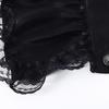 Elegant Detachable Ruffle Lace Jabot Neck Collar and False Sleeve Cuffs Set for Medieval Costume and Historical Event