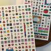 Retro Stamp Sticker Water Bottle Sticker Decorative Sticker Rewards Decal Poster Sticker for Scrapbooking Laptop