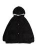 Men's Winter Corduroy Cotton Coat with Velvet-Enhanced Lambswool, Hong Kong Style Hooded Casual Jacket.