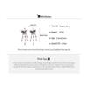 Korean Style Zircon Butterfly Water Drop Earrings - Light Luxury and Fashionable Stud Ear Jewelry