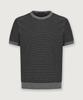 THEKNITCOMPANY (M) Orea Narrow Stripe Knit 4 Colors