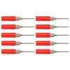 10 Stück Testnadeln 2mm Isolationsdurchdringungsnadel Zerstörungsfreie Multimeter-Testsonde für Kfz-Diagnose