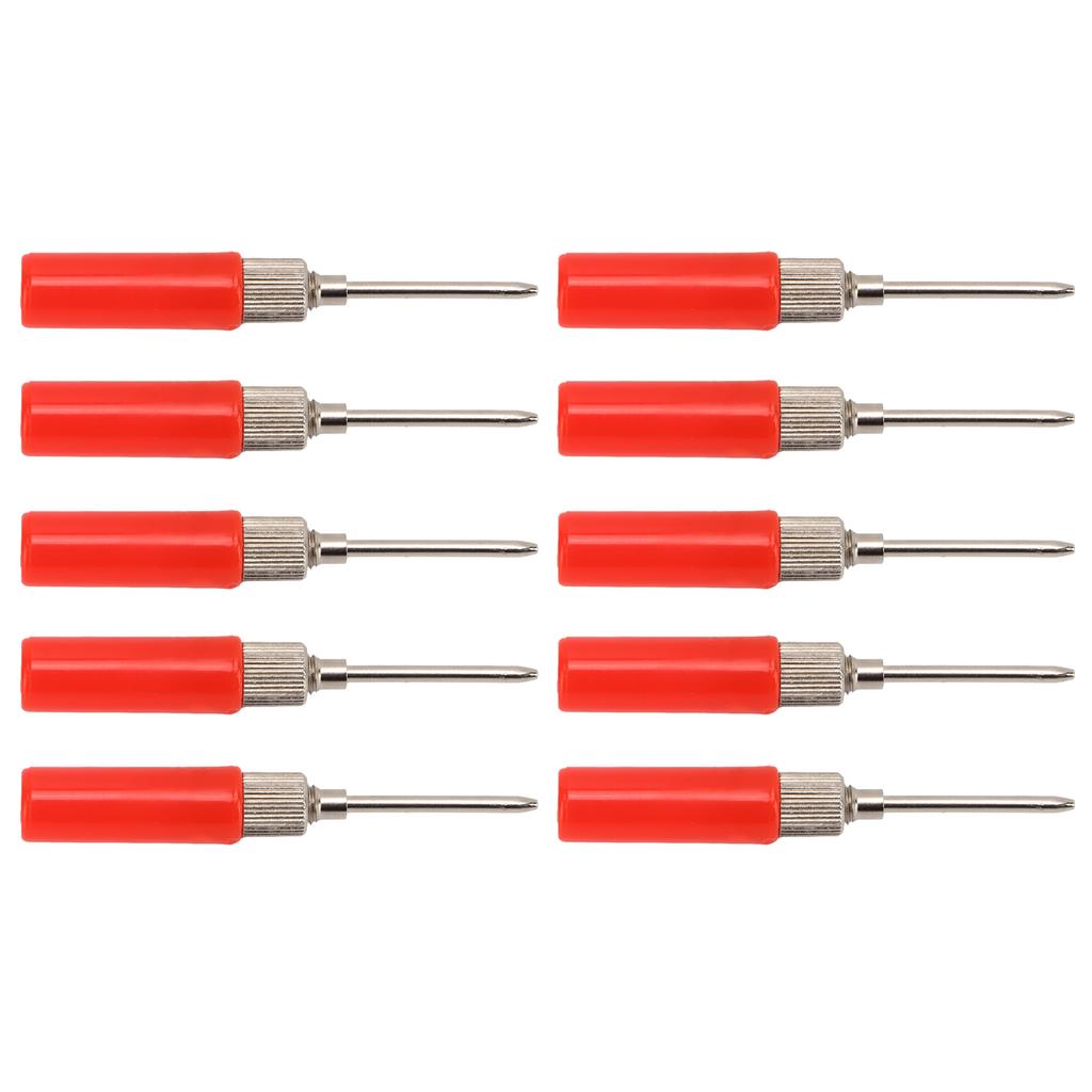 10 Stück Testnadeln 2mm Isolationsdurchdringungsnadel Zerstörungsfreie Multimeter-Testsonde für Kfz-Diagnose