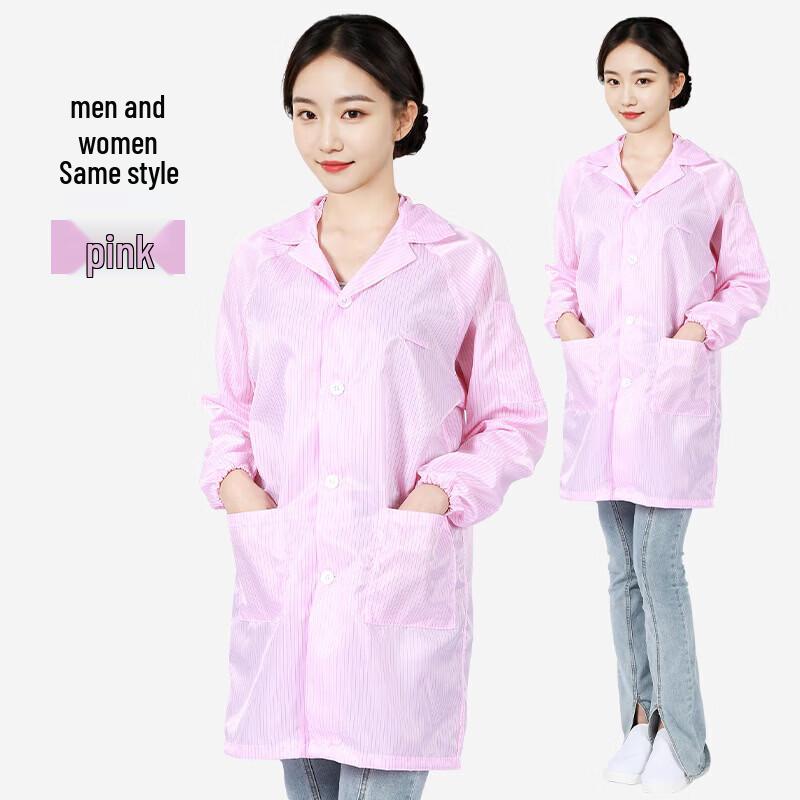 Unisex Cleanroom Dustproof Lab Coat
