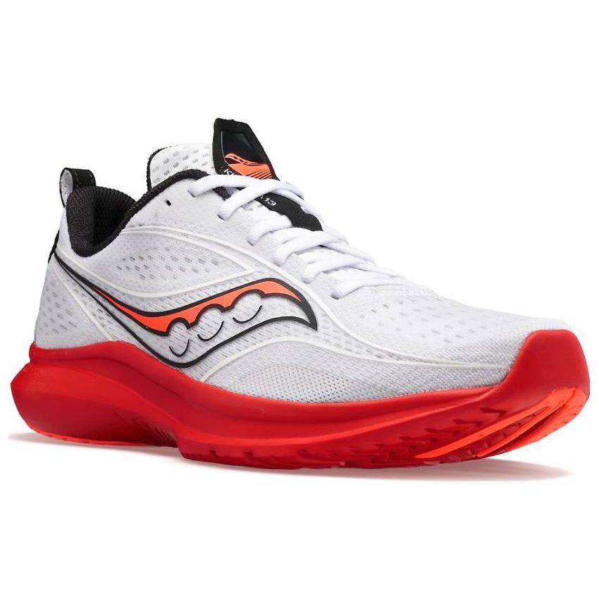 Saucony Kinvara 13 White Black ViZi Women Sneakers S10723-85