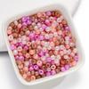 10g/lot 4mm Macaroon Color Glass Round Seed Beads Czech Spacer Seed Spacer BeadsFor DIY Jewelry Making Needlework Accessories