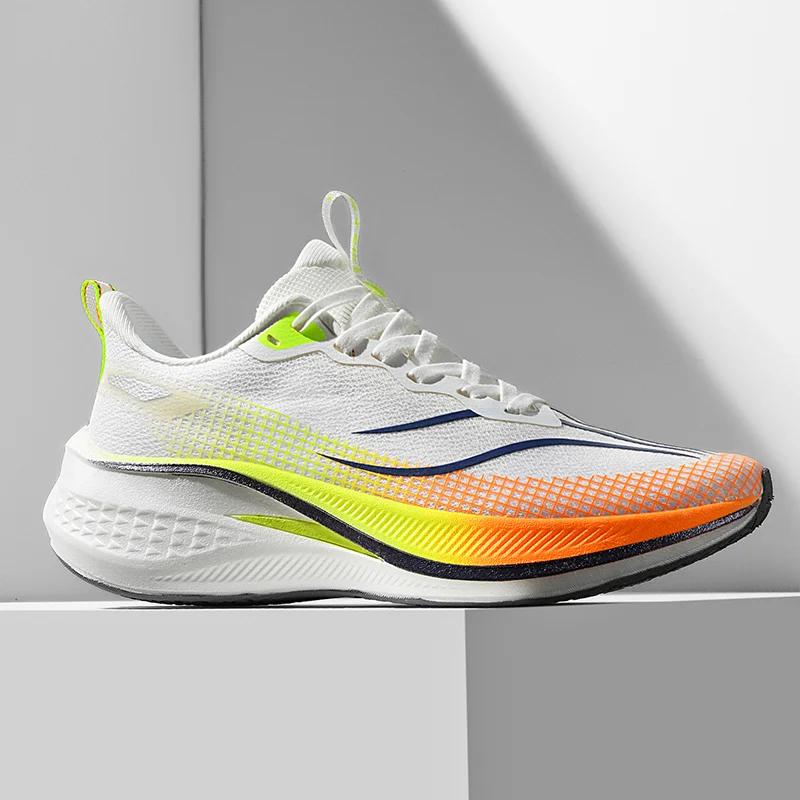 

Дышащая спортивная обувь женская мужская летняя легкая обувь на мягкой подошве удобная для тренировок в зале ходьбы повседневная обувь 2025 новая 45 жёлтый