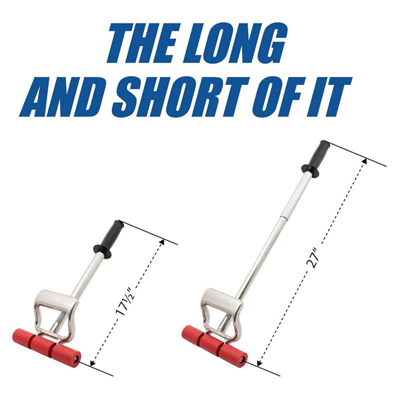 Τάση 2025 Ανασυρόμενο Επαγγελματικό Δάπεδο Και Τοίχου Ρολό Για Λάμινετ, LVP, Μοκέτα, Πλακάκι Και Επενδύσεις Τοίχου, Επεκτείνεται Έως 27 Ίντσες