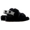 UGG Oh Yeah Thick Sole Sandals Black Women's 1107953-BLK