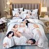 Fashion gidle girl group Bedding Sets Queen King Size Quilt Cover Duvet Cover Sets With Pillowcases Adults Christmas Gifts