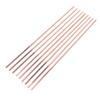 20 Pcs Silver Solder Brazing Rods BCuP 5 15percent  Silver Flat Welding Rods 0.05x0.13x10 Inches for HVAC Refrigeration