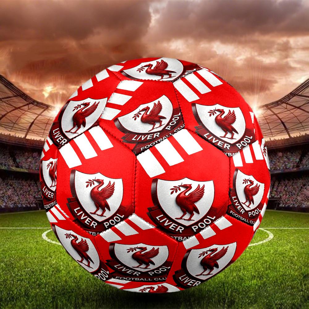 football club Print Size 5 Soccer Ball, Standard Match Football for Sports Game and Team Practice, Ideal Gift for Soccer Fans