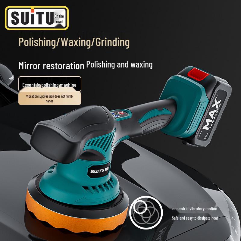Wireless Portable Car Waxing & Scratch Repair Polisher with Lithium Battery