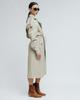 Langer Trenchcoat für Damen ICON 223 36 hellbeige