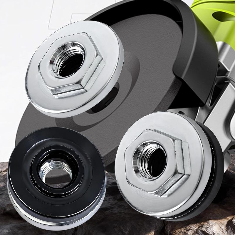 2/10PCS Replacement Angle Grinder Metal Pressure Plate Inner Outer Flange Nut Set Tools Cutting Discs Fixing Plate Accessories