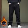Herren High-Stretch Slim Straight Jeans - Große Größen, Frühling/Herbst Stil