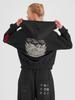 La Maison Studio Eyelet Seven Hoodie Zip-Up Black(Fcg1Zp696M)