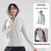 Unisex Outdoor UV Protection Clothing with Detachable Brim - UPF 50+ Breathable Summer Fishing Wear