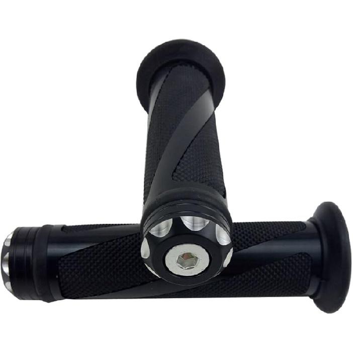 Universal Motorcycle Rubber Gel Handlebar Hand Grips For 7/8" Bar End Handle Bars Sports Bikes