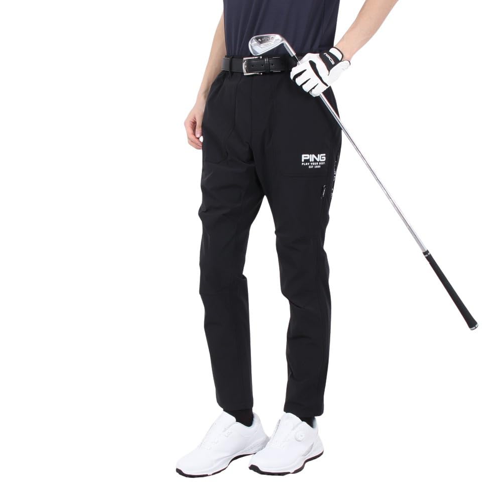 

[Ping Apparel] Men s Tapered Pants (DurableAll-Directional Stretch) Golf 621-5131101 010Black 3L
