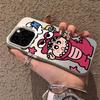 Apple 16promax Mobile Phone Case iPhone14/13/12/11/15/16 Dog Colored Silver Dinosaur Xiaoxin