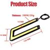 2 stücke 12V U Form Tagfahrlicht Wasserdicht DRL Auto LED Streifen Externe Lichter Signal Lampe Nebel Lampe Universal