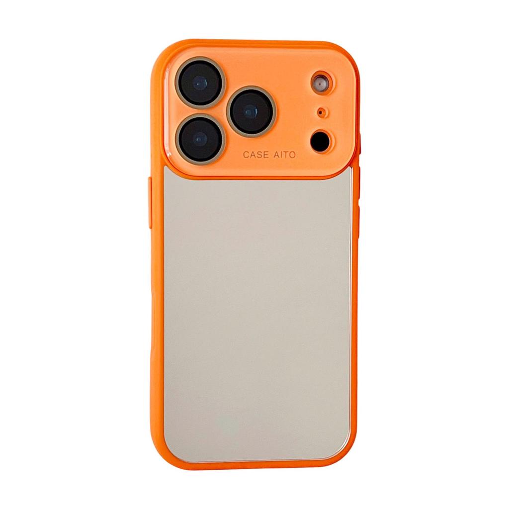 Creative iPhone 17 Pro Max Case with Makeup Mirror and Full Coverage for Apple 16/15