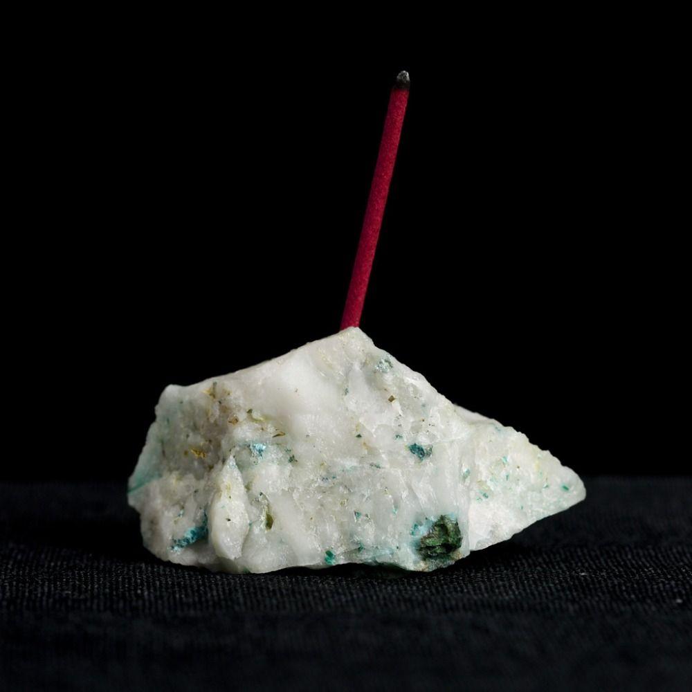 Unique Crystal Stone Incense Holder Natural Incense Base Incense Sticks Burner Crystal Incense Censer Fresh Air