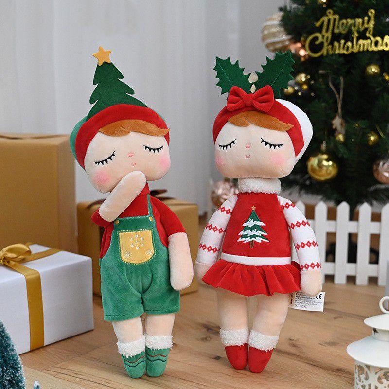 Festive Metoo Plush Toy Baby Stuffed Doll Perfect Girls Birthday Gift