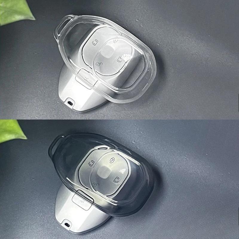 soft TPU Car Key cover Transparent remote case shell For Trumpchi E8 Max Plus Ga6 Smart Keyless Entry Protector holder bag set