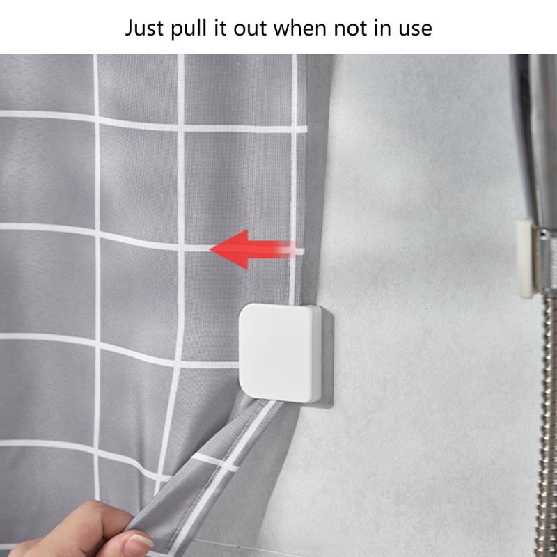 Set of 2 Shower Curtain Holder Attractive & Functional Shower Curtain Fasteners