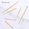 10/20Pcs 18K Gold Plated Double-hole Connector Bar,Jewelry Making Link Bar,DIY Earrings&Necklaces Accessories