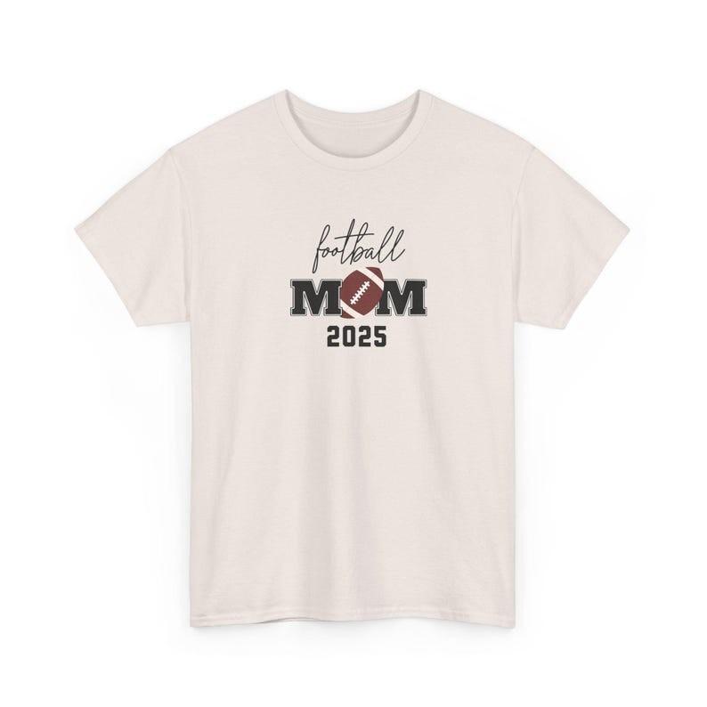 Football Mom T-Shirt Game Day Outfit Sports Mom Gift Trendy 2025 Tee Birthday XXXL