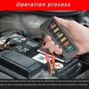 Battery Tester Automobile Motorcycle Battery Car Batterys Testers ABS Red Yellow Green Display 12V Battery Level Fluid Tester