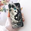 For Huawei Y9 2019 Case Cover Transparent Cute Cat Fashion Butterfly Funny Painted Casing For Huawei JKM-LX1 JKM-LX2 JKM-LX3