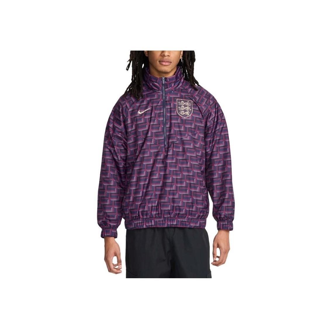 

Nike Soft Waterproof Zipper Hidden Hooded Jacket Men Jackets Rosewood FJ7506-653 XL