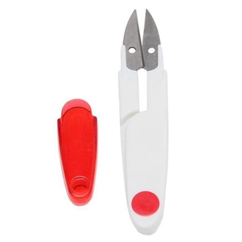 Sewing Scissors V Shape Cross-stitch Embroidery Gauze Scissor Clipper ...