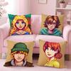Alex Haley S-Stardew V-Valley Throw Pillow Case For 45X45Cm 55X55Cm 30X30Cm Square Car Pillowcase Home Bedchamber Decor Gift