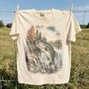 Vintage Largemouth Bass Fishing Shirt, Retro Autumn Lake River Graphic Tee, Grandpacore Cabin Apparel, Outdoorsman Fisherman Dad Angler Gift