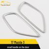 Mazda 3 Door Handle Finger Pull Armrest Trim - Bright Ring for 17 Models