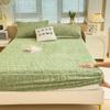 Thickened Winter Bed Cover: Non-slip Milk Velvet & Coral Flannel