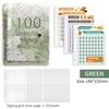 Ster 100 Envelop Besparingsuitdaging Laser A5 Losbladig Ringband Budget Ringband Met Contantenvelopen Geld Organisatie Systeem