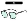 European and American men's sunglasses irregular personality retro sunglasses fashion ins street photography driving sunshade sunglasses