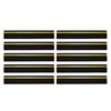 10 PCS Black Anti Slip Stair Treads 60 Grit Adhesive Grip Pads Durable Non Skid Tape  Stairs