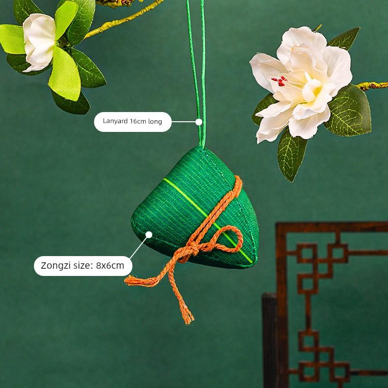 Dragon Boat Festival Sachet Perfume Bag Finished Mosquito Repellent Argy Wormwood Small Pendant Zongzi Handmade DIY Material Package Pouch Decorations